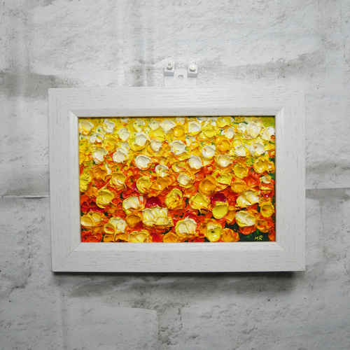 油絵 ミニ絵画【マリーゴールド】 油絵 ミニ絵画 【マリーゴールド】 絵画 HR 通販 13363409