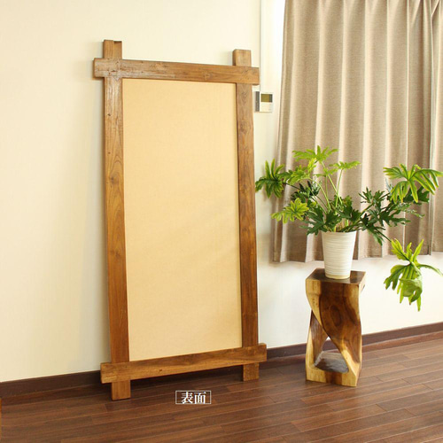 姿見鏡 120cm×70cm WW ホワイトウォッシュ オールドチーク無垢材 姿見鏡 120cm×70cm WW ホワイトウォッシュ オールドチーク無垢材