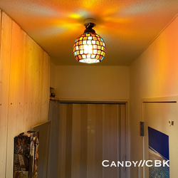 天井照明 Candy/CBK キャンディー シーリングライト E26ソケット器具 照明器具 2枚目の画像