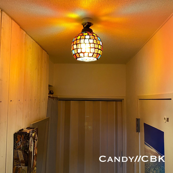 天井照明 Candy/CBK キャンディー シーリングライト E26ソケット器具 照明器具 2枚目の画像