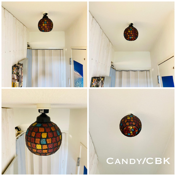 天井照明 Candy/CBK キャンディー シーリングライト E26ソケット器具 照明器具 7枚目の画像