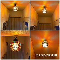 天井照明 Candy/CBK キャンディー シーリングライト E26ソケット器具 照明器具 4枚目の画像