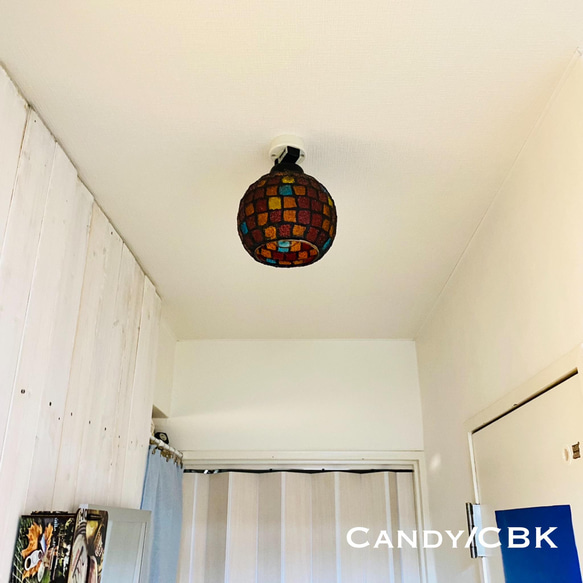 天井照明 Candy/CBK キャンディー シーリングライト E26ソケット器具 照明器具 6枚目の画像