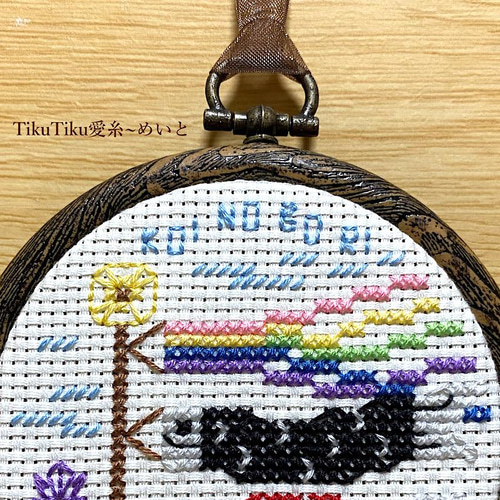 クロスステッチキット】ミニフレーム付き お節句飾り キット TikuTiku