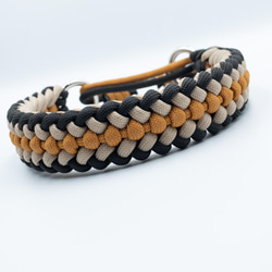 パラコード首輪 デザインNo.6 小型犬〜中型犬 リード・首輪 dekoboko