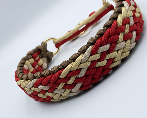 パラコード首輪 デザインNo.28 小型犬・中型犬・大型犬 リード・首輪
