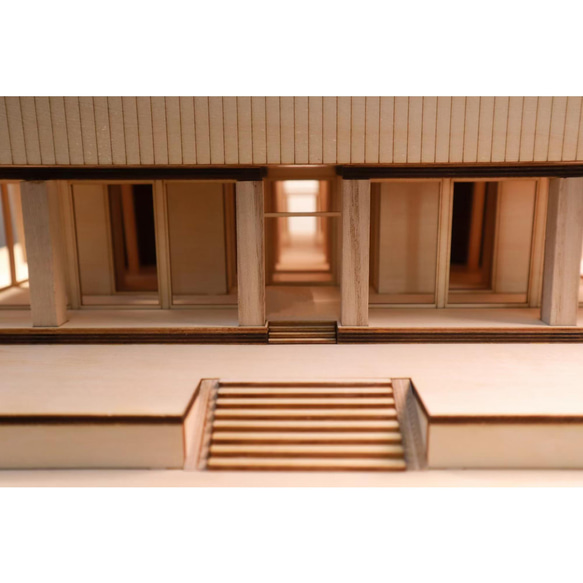 【模型製作】 木製ミニチュア オーダーメイド完成品 〈博物館〉 5枚目の画像