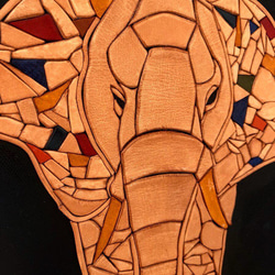 Leather  Picture  - Elephant - 2枚目の画像