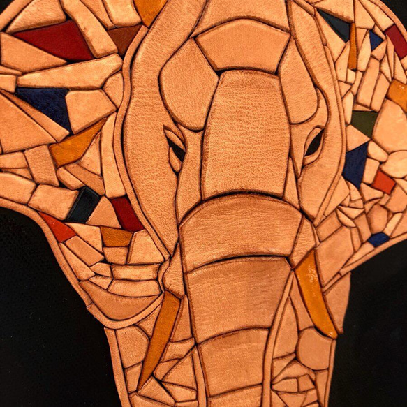 Leather  Picture  - Elephant - 2枚目の画像