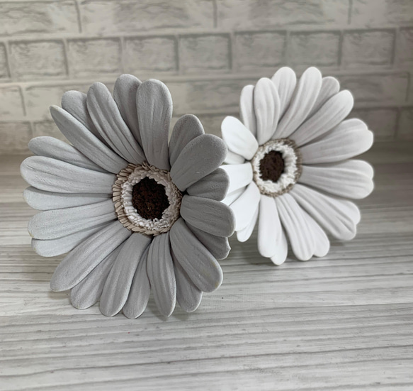 ガーベラ 2本セット アートフラワー arietta 通販 13301174｜Creema