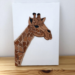 Leather Picture  - Giraffe - 1枚目の画像