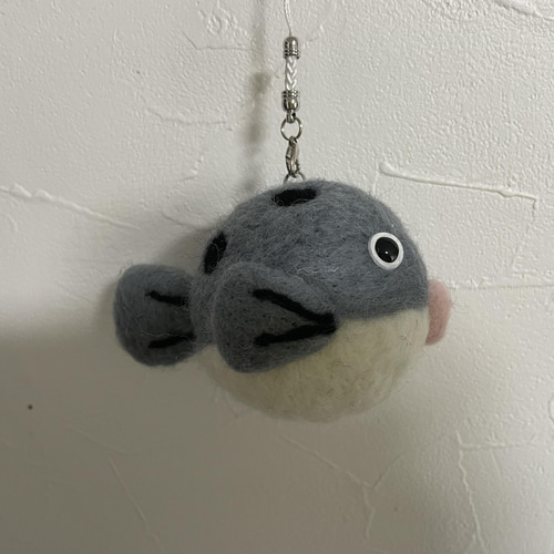 羊毛フグちゃん オーダー品 羊毛フェルト りえどん 通販 13301993