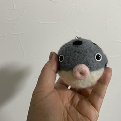 羊毛フグちゃん オーダー品 羊毛フェルト りえどん 通販 13301993