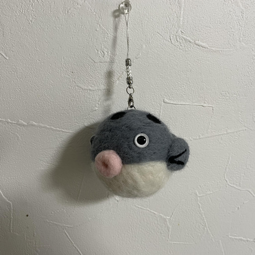 羊毛フグちゃん オーダー品 羊毛フェルト りえどん 通販 13301993