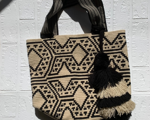 ワユー丸底トート Playera XL モノトーン トートバッグ Happies People