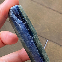バイカラーカイヤナイト原石 01 Natural Blue-Green Kyanite 天然石 17枚目の画像