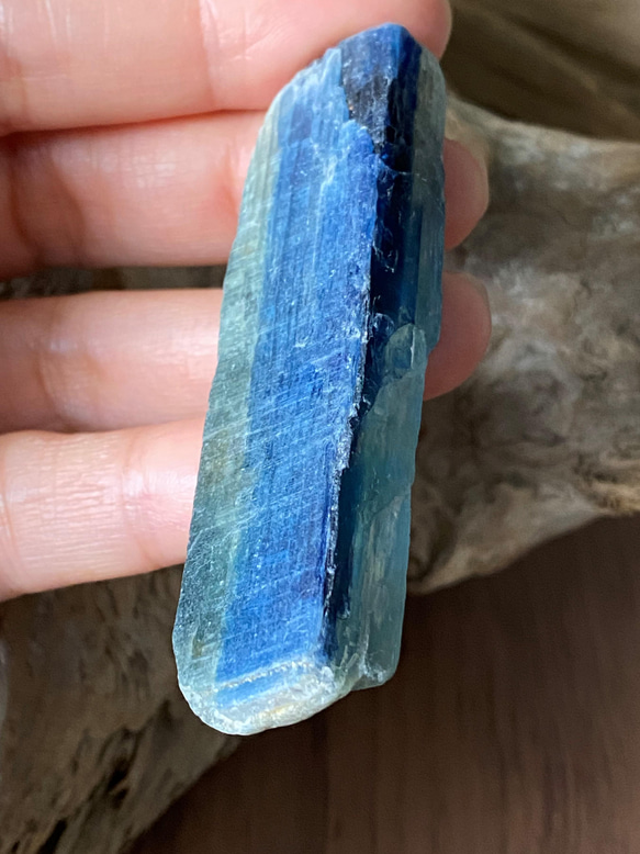 バイカラーカイヤナイト原石 01 Natural Blue-Green Kyanite 天然石 8枚目の画像