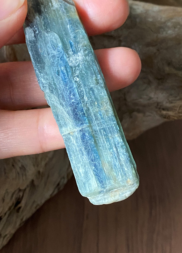 バイカラーカイヤナイト原石 01 Natural Blue-Green Kyanite 天然石 10枚目の画像