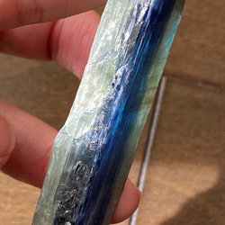 バイカラーカイヤナイト原石 01 Natural Blue-Green Kyanite 天然石 19枚目の画像