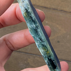 バイカラーカイヤナイト原石 01 Natural Blue-Green Kyanite 天然石 16枚目の画像