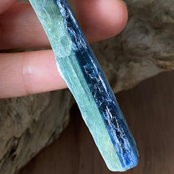 バイカラーカイヤナイト原石 01 Natural Blue-Green Kyanite 天然石 13枚目の画像