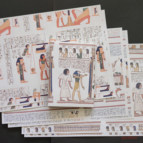 紙質書封面埃及亡靈之書 2（彩色） 第4張的照片