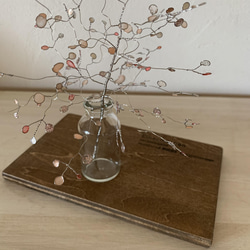 ワイヤークラフト　木の枝　✳︎春ピンクver✳︎ 8枚目の画像