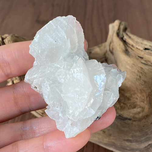 希少　ホワイトカルサイト　ハイグレード　結晶キラキラ 希少ホワイトカルサイトハイグレード結晶キラキラ