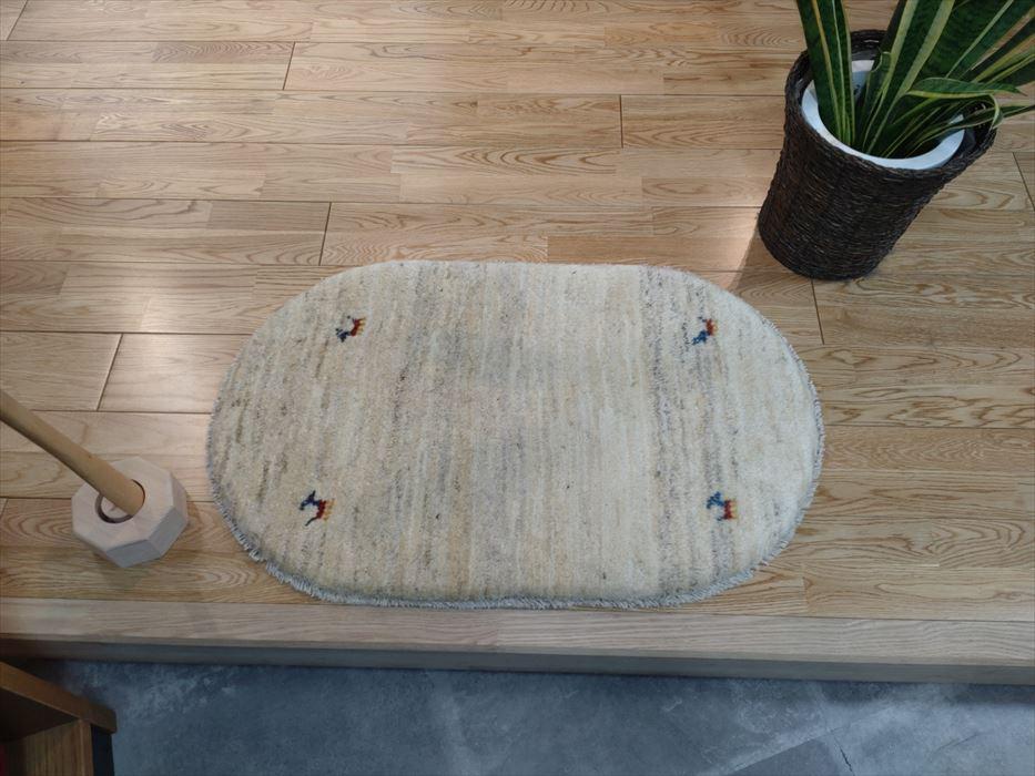 ギャッベ ペルシャ絨毯 55x43cm ギャベ 玄関マット 手織り ラグ 絨毯 ギャッベ ペルシャ絨毯 55x43cm ギャベ 玄関マット 手織り ラグ