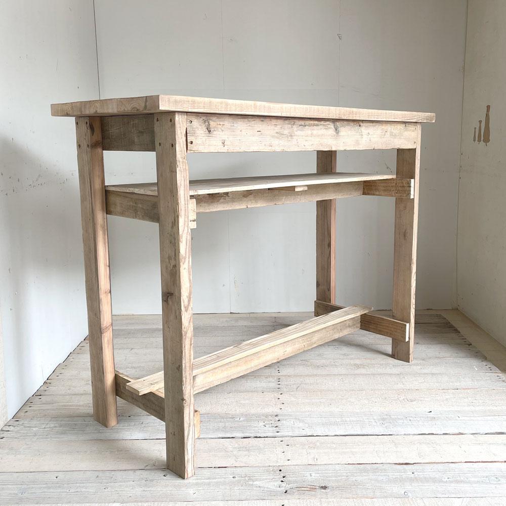 リサイクルウッド☆足場材 幅120cm カウンターテーブル 32,370円