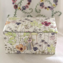 カルトナージュ BOXティッシュケース その他ケース Atelier Lily White