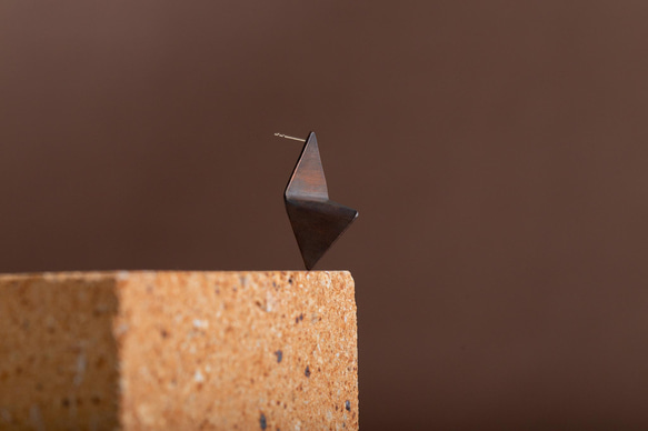 Minimalism 低限主義 地景耳環6號 Sculptural Earring No. 第3張的照片