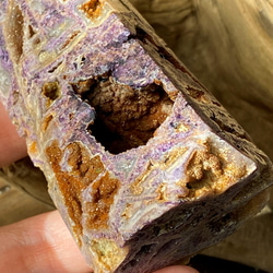 輝く飴色✨ スファレライト ドゥルージー&ジォード タワー 原石 天然石 14枚目の画像