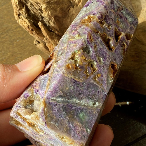 輝く飴色✨ スファレライト ドゥルージー&ジォード タワー 原石 天然石