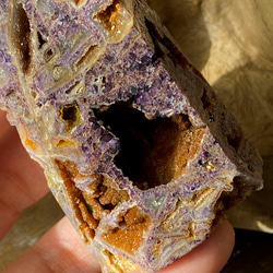 輝く飴色✨ スファレライト ドゥルージー&ジォード タワー 原石 天然石 13枚目の画像