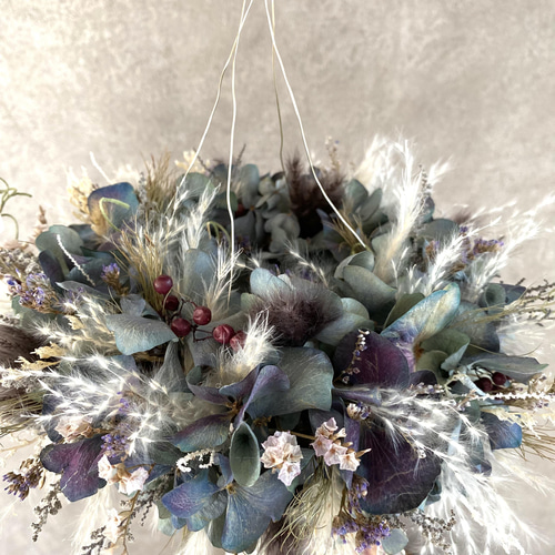 感謝SALE!  アンティーク紫陽花のぽんぽんフライングリース 感謝SALE! アンティーク紫陽花のぽんぽんフライングリース 【公式通販】