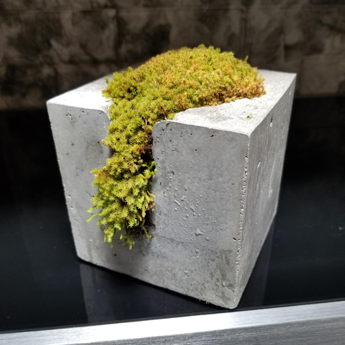 FP1425 ハンドメイド センメント 置物 オブジェ コンクリート置物