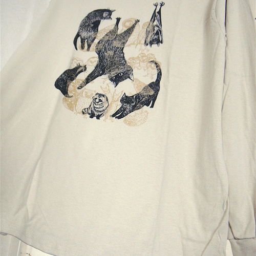 TSV ベージュリブ長袖Tシャツ 楽天市場】ロンT / 公式 CUBE SUGAR スラブ天竺 カットソー 長袖