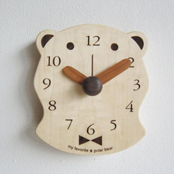 クマちゃん　掛・置時計 5枚目の画像