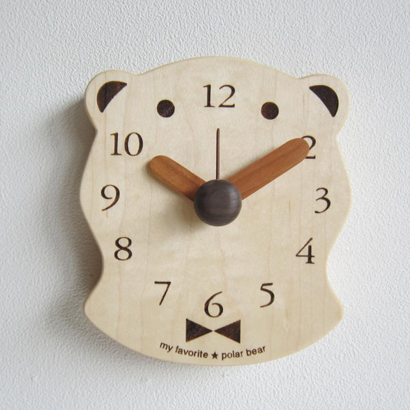 クマちゃん　掛・置時計 5枚目の画像