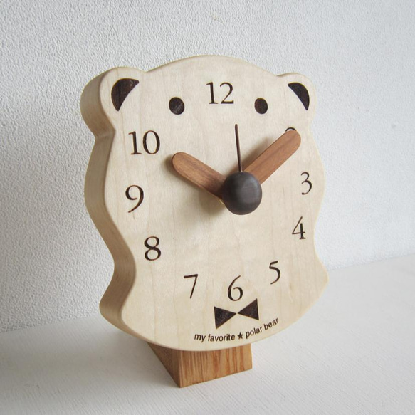 クマちゃん　掛・置時計 3枚目の画像