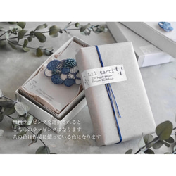 linen mimosa刺繍ブローチ【受注制作】 14枚目の画像