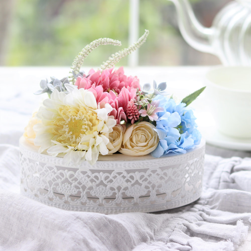 アーティフィシャルフラワー】薔薇とカーネーションのミニ