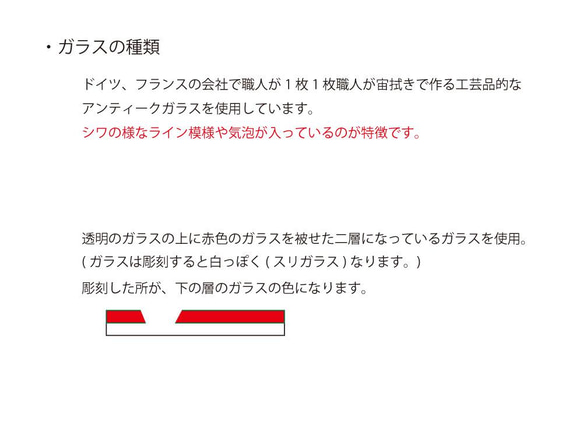 レース模様のステンドグラスミニトレイ 6枚目の画像