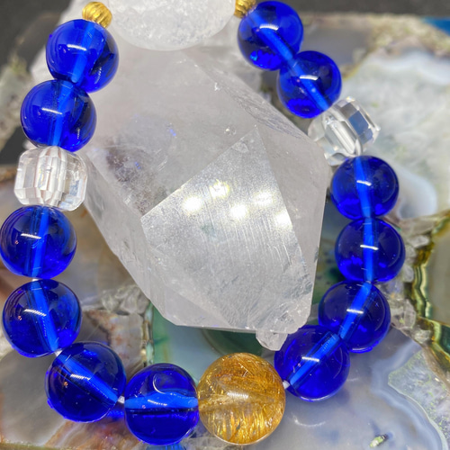 シベリアンブルークォーツブレスレット