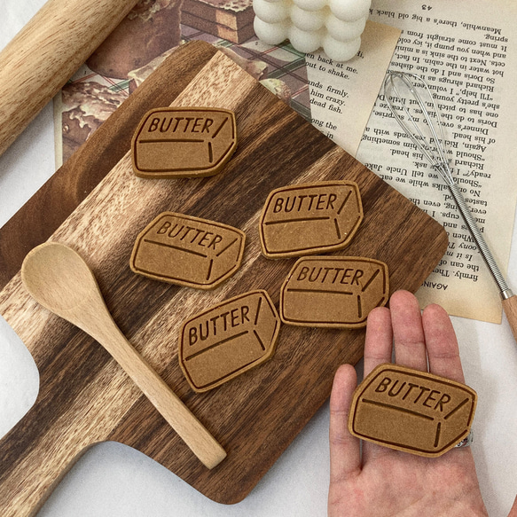 バター クッキー型・クッキーカッター / butter クッキー型 / かわいいベーキング用品 / 自主制作型 4枚目の画像