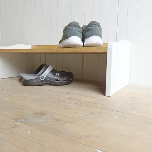 サイズオーダー可！超ワイドラックW130飾り棚シャビーエスプレッソ