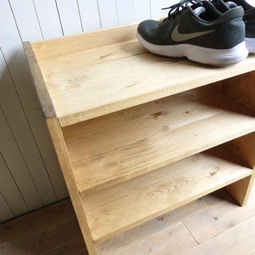 送料がかなり安くなりました！☆オーダー可！○4段シューズラック