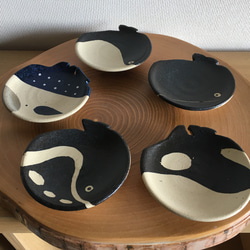 シャチの豆皿(鯨　鯱　プレゼント) 5枚目の画像