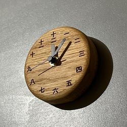 小さなモナカの時計｜漢字 1枚目の画像